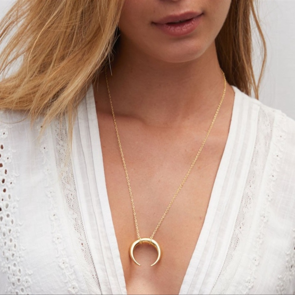 Gorjana NWT Cayne Necklace - Gold ✨ - Picture 6 of 14